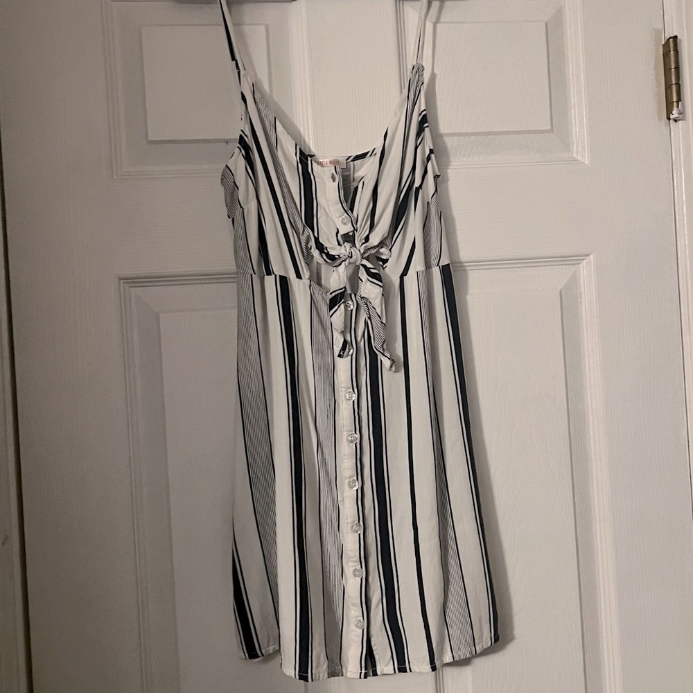 Lottie Moss button summer dress